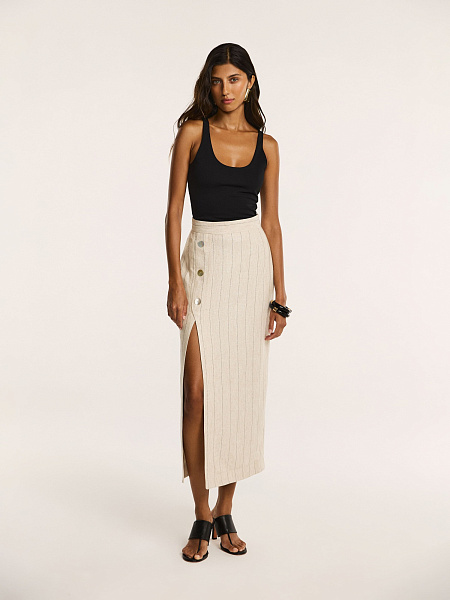 Юбка Sabbia из итальянского льна