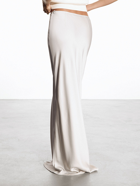 Юбка макси Gray pearl