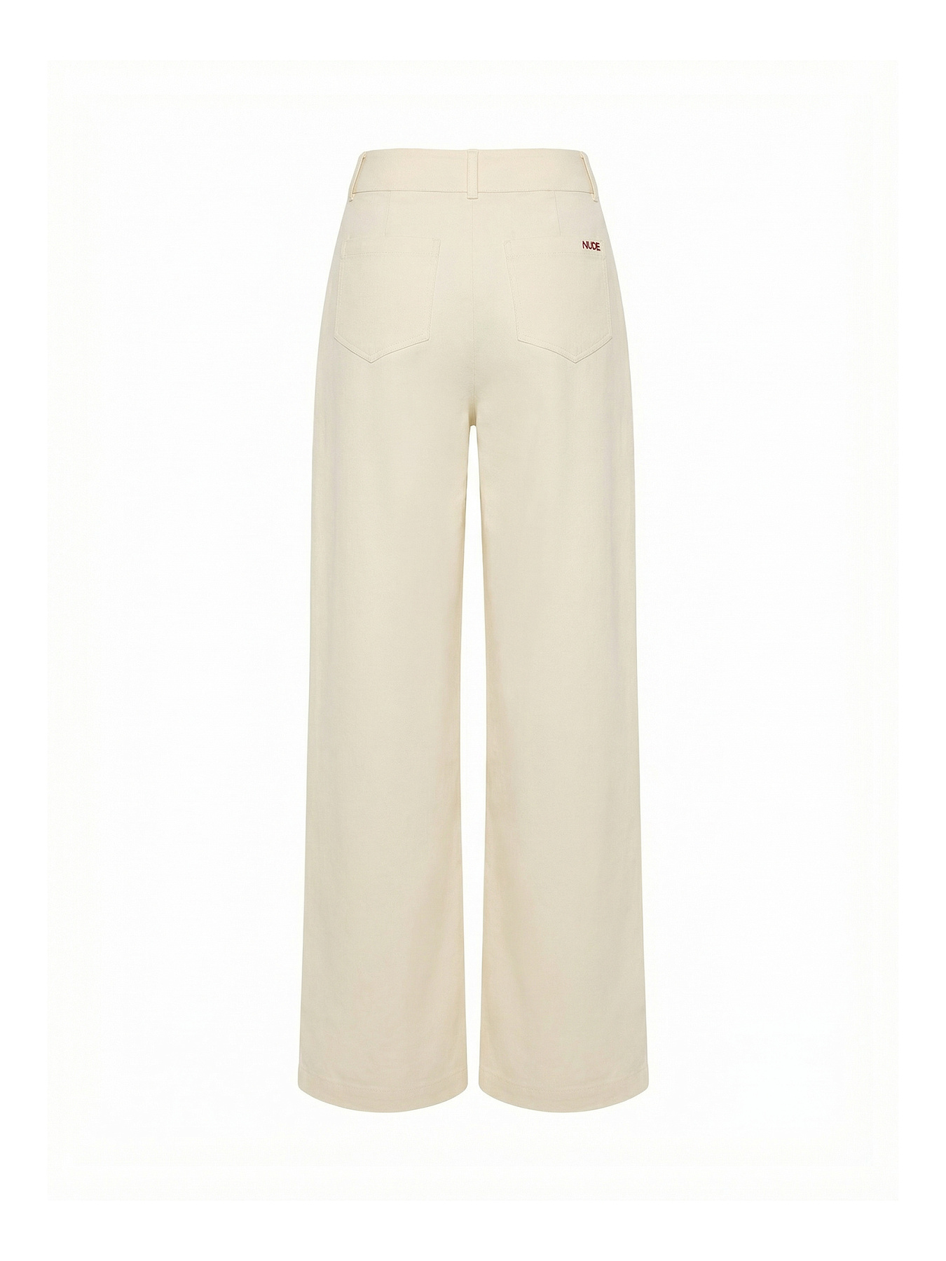 Брюки прямого кроя из итальянского хлопка