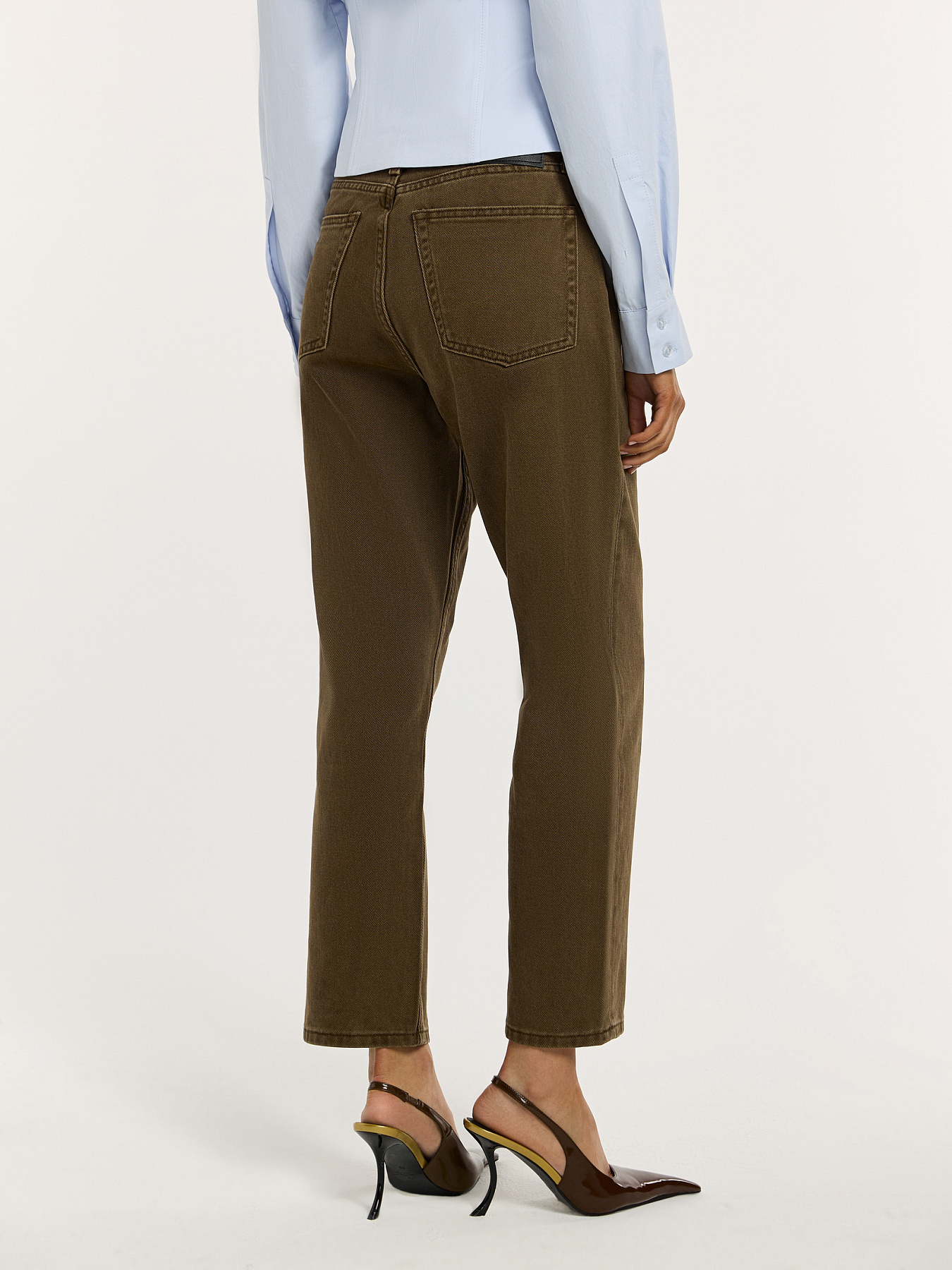 Укороченные джинсы 2011