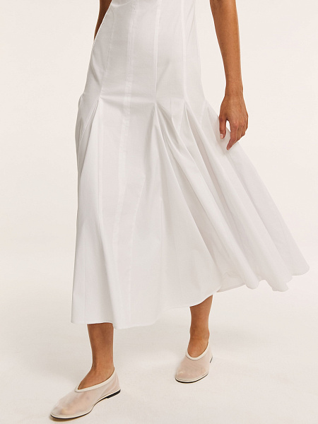 Платье макси из итальянского хлопка