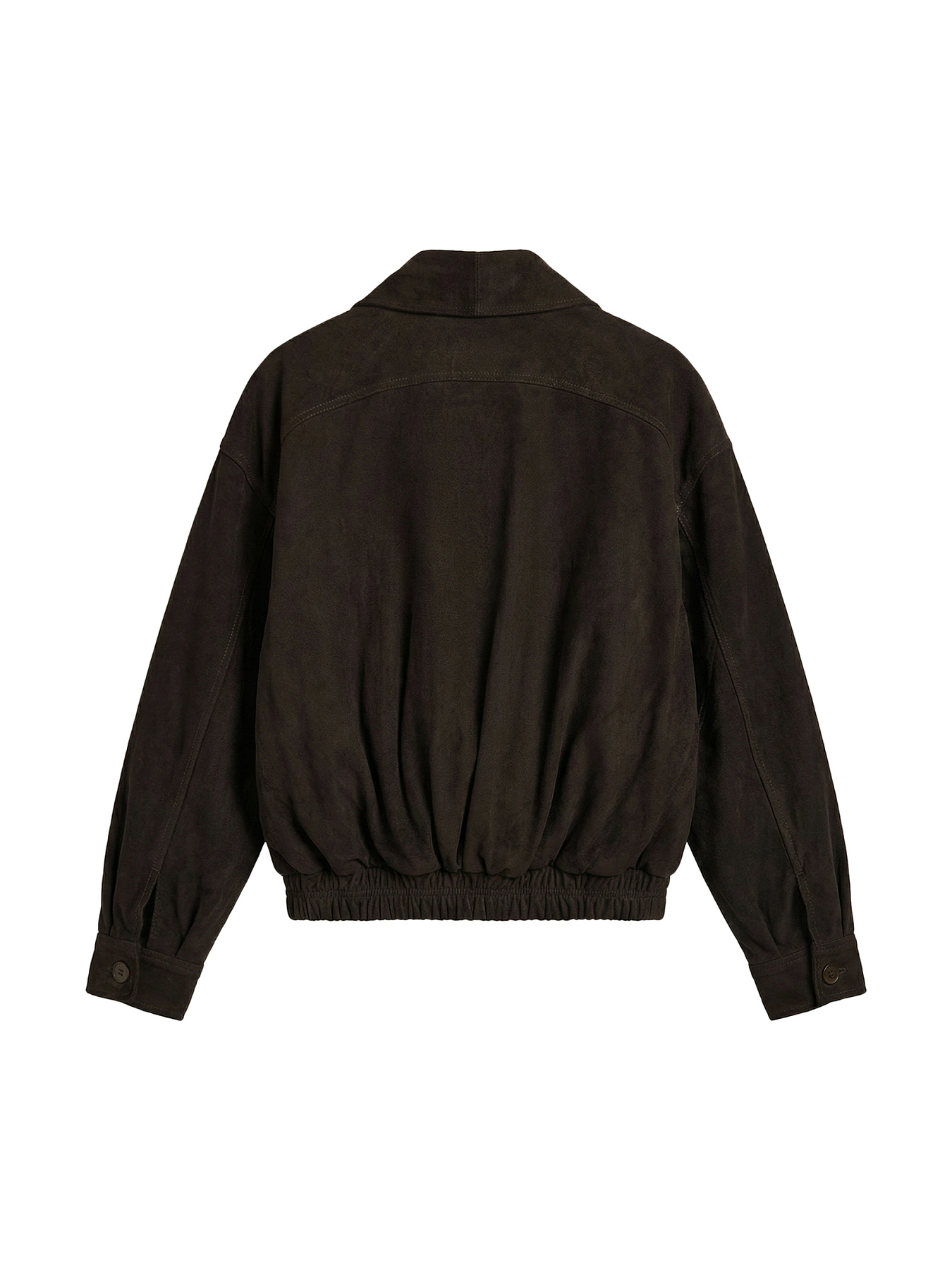 Утепленная куртка из натуральной замши