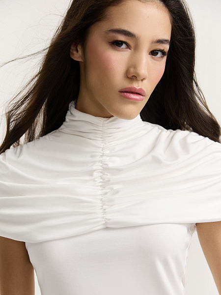 Топ с накидкой