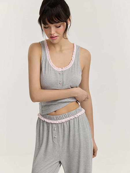 Майка из вискозы Silence