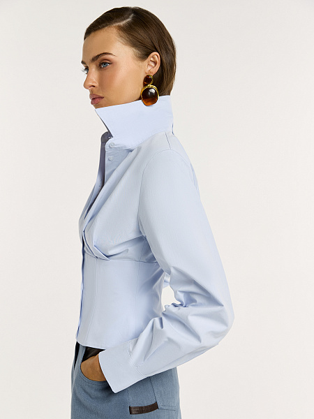 Рубашка из итальянского хлопка Pajarita