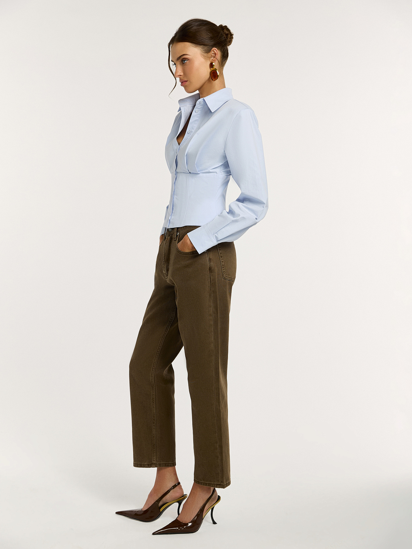 Укороченные джинсы 2011