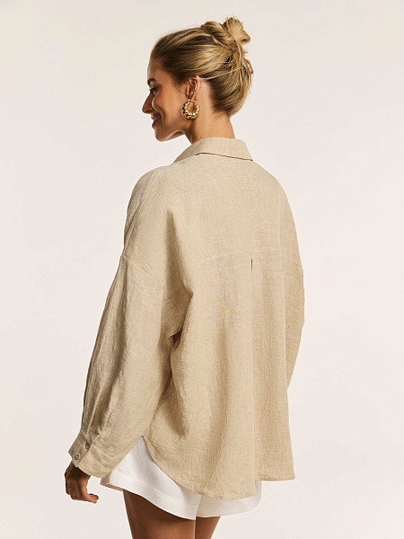 Рубашка Sabbia из итальянского льна