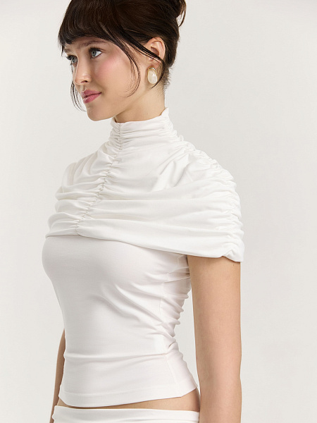 Топ с накидкой