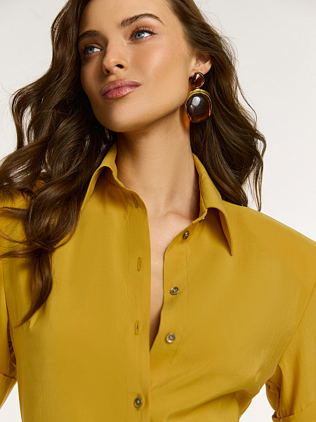 Рубашка из купры Mostaza