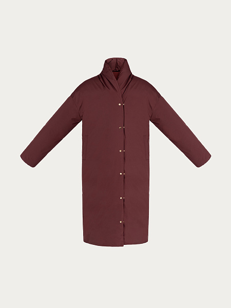 Пуховик макси Abbraccio