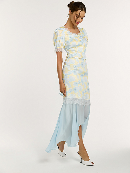 Блуза из итальянской вискозы Amarillas