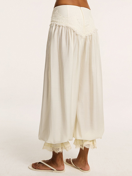 Шаровары Carezza с кружевной вставкой