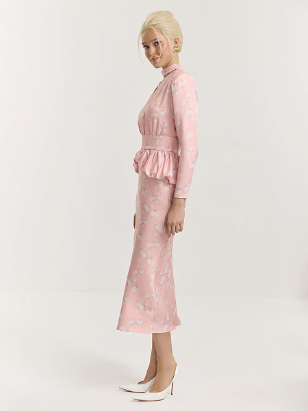 Платье миди Spring Flower