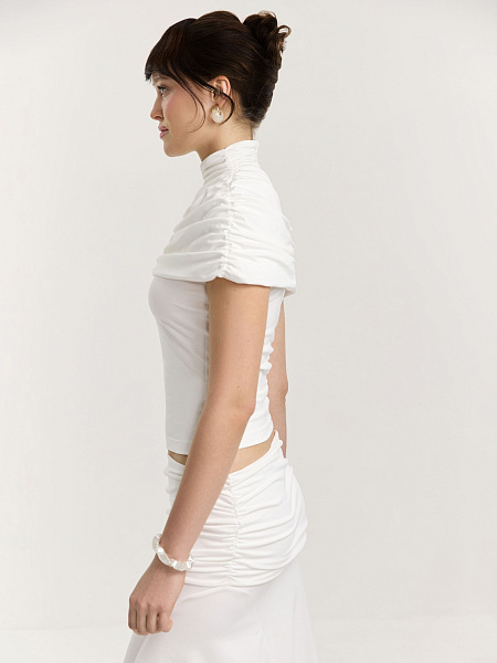 Топ с накидкой